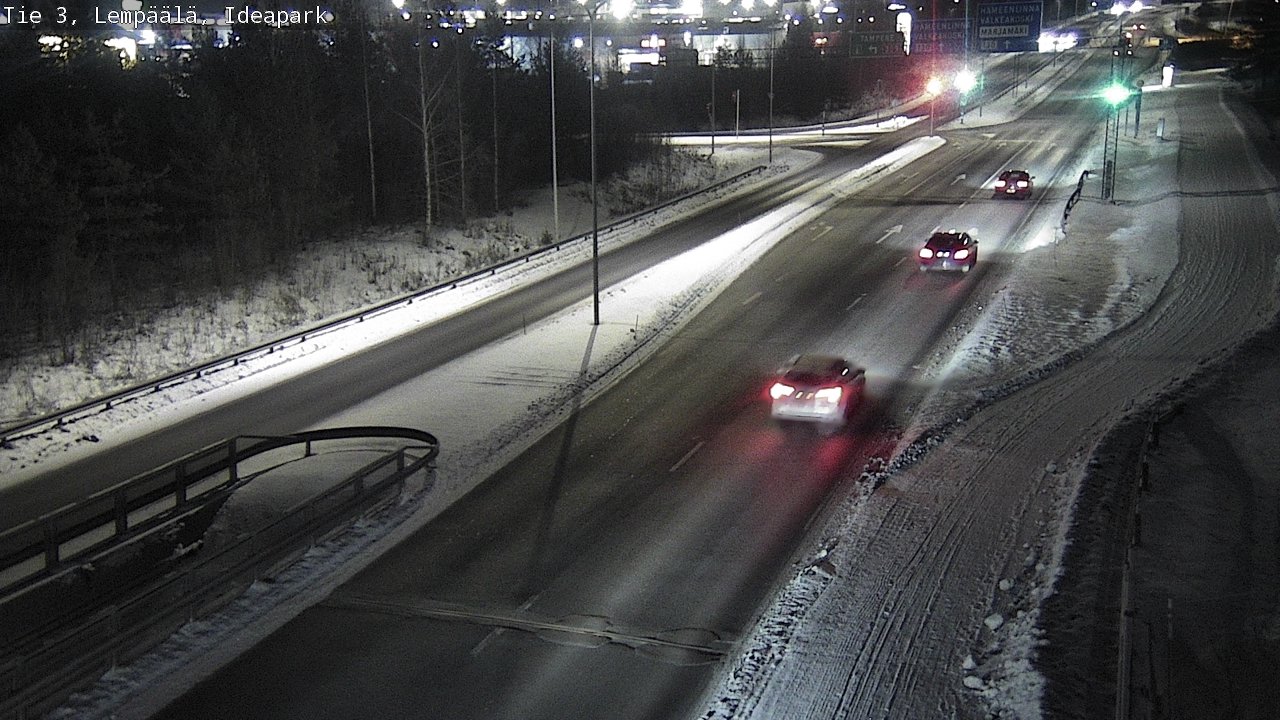 Weather Camera Image Road 3 Lempäälä, Ideapark, Lempäälä, Pirkanmaa