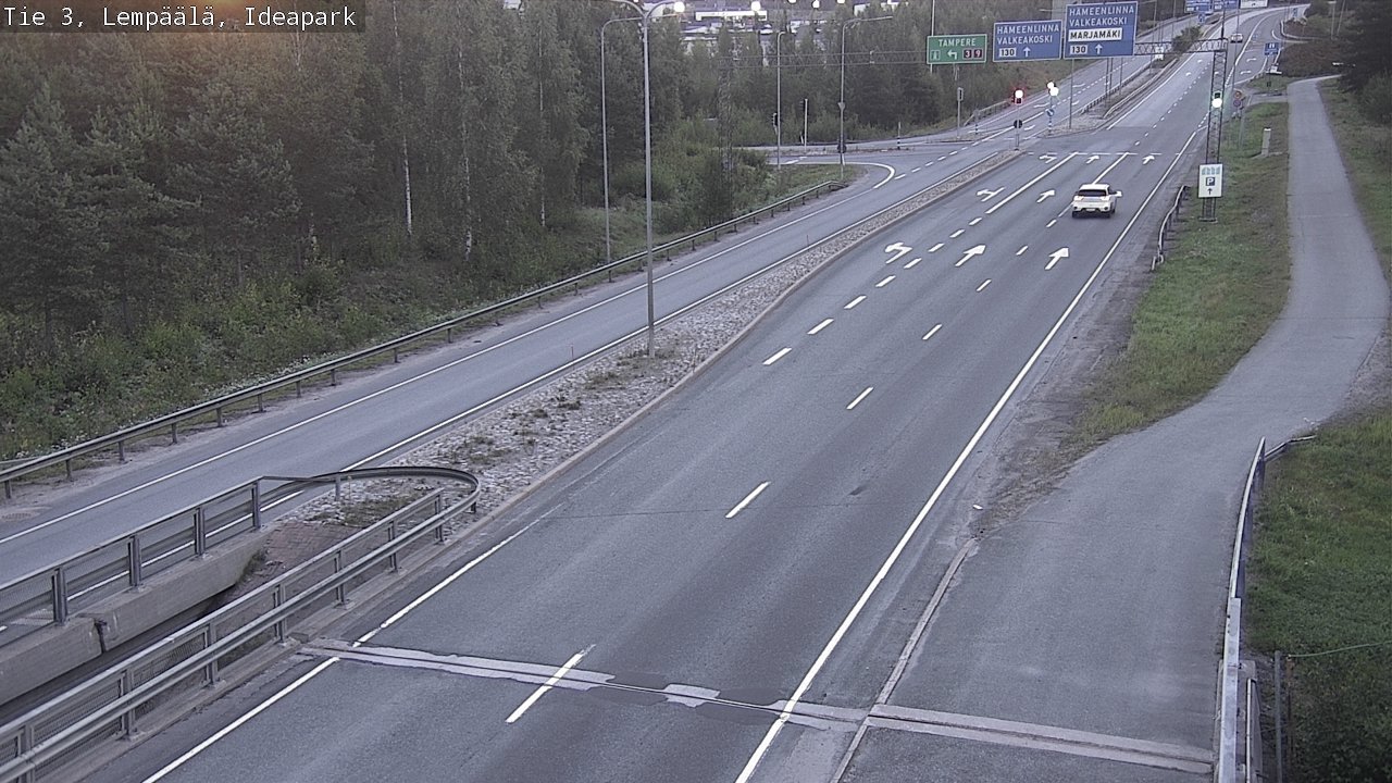Weather Camera Image Road 3 Lempäälä, Ideapark, Lempäälä, Pirkanmaa