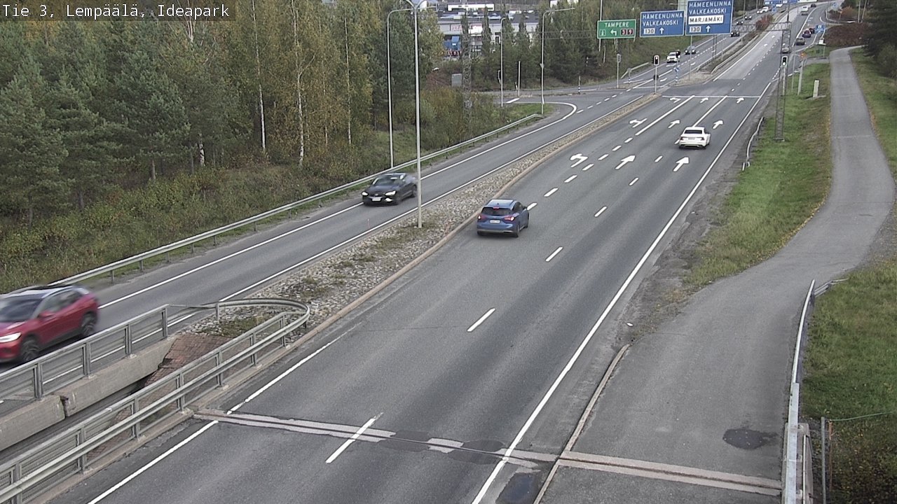 Weather Camera Image Väg 3 Lembois, Ideapark, Lempäälä, Pirkanmaa