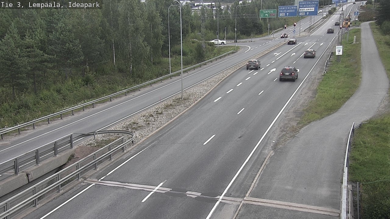 Weather Camera Image Road 3 Lempäälä, Ideapark, Lempäälä, Pirkanmaa
