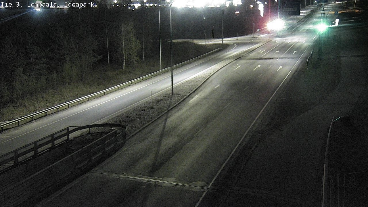 Weather Camera Image Road 3 Lempäälä, Ideapark, Lempäälä, Pirkanmaa