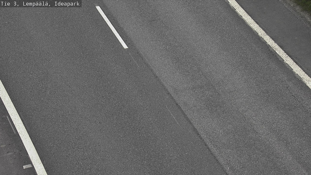 Weather Camera Image Road 3 Lempäälä, Ideapark, Lempäälä, Pirkanmaa