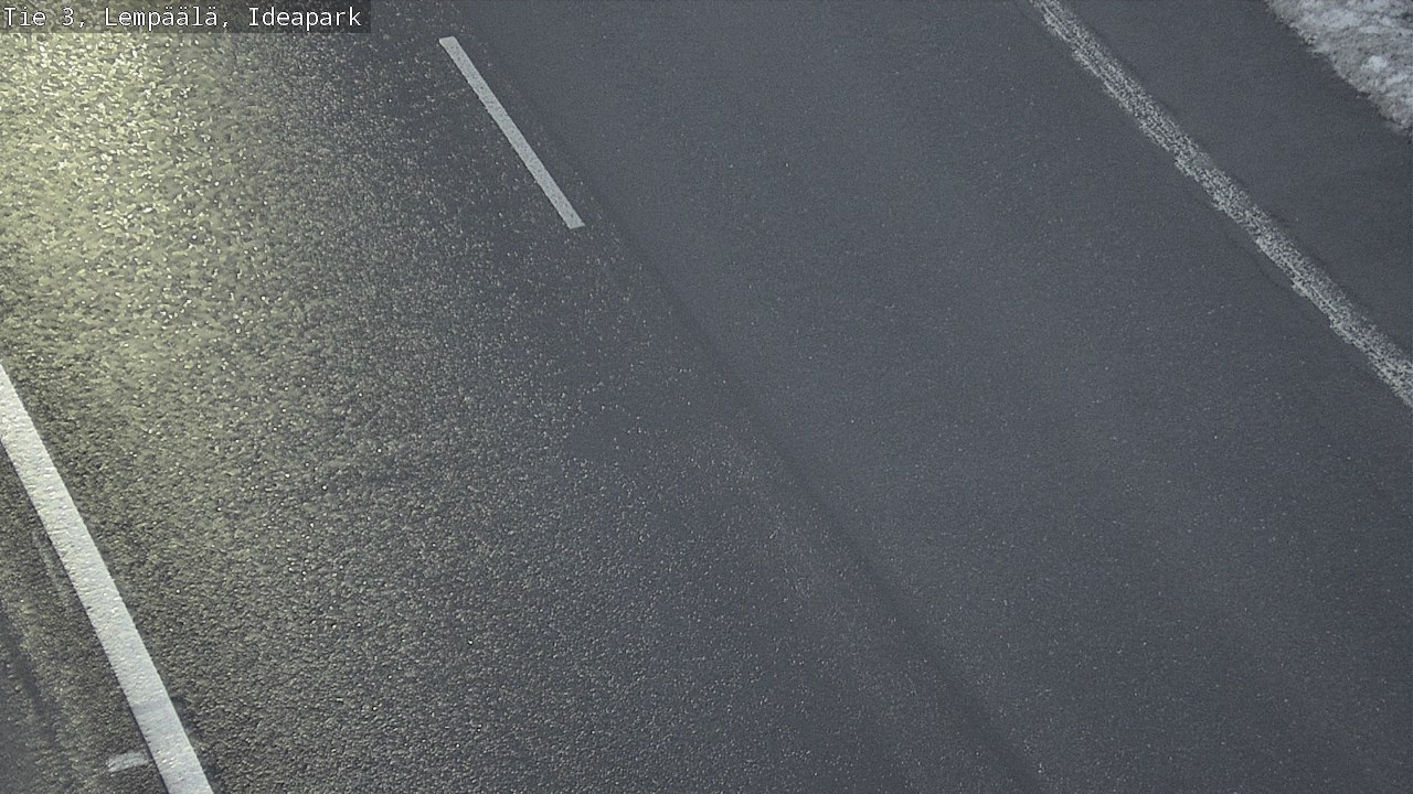 Weather Camera Image Road 3 Lempäälä, Ideapark, Lempäälä, Pirkanmaa