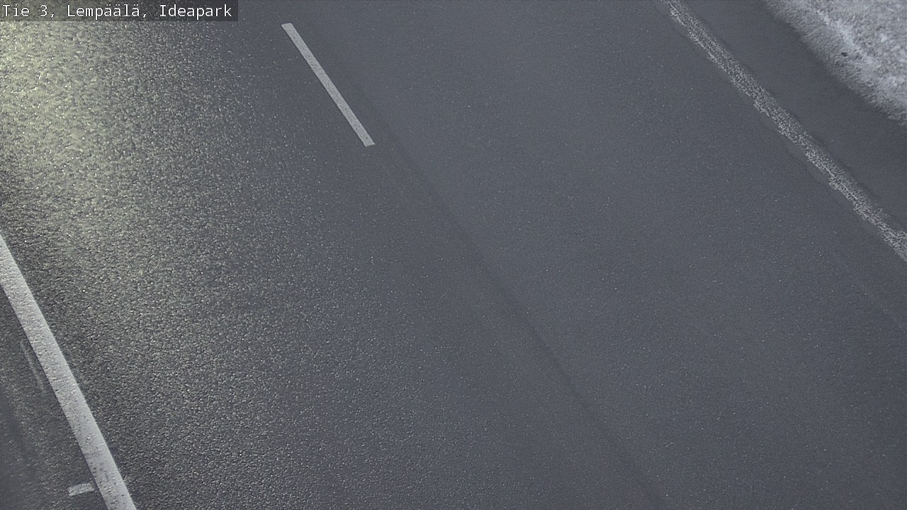 Weather Camera Image Road 3 Lempäälä, Ideapark, Lempäälä, Pirkanmaa