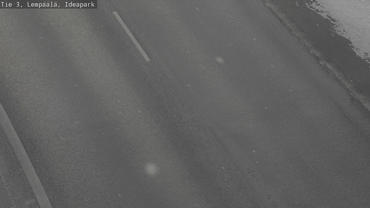 Weather Camera Image Road 3 Lempäälä, Ideapark, Lempäälä, Pirkanmaa