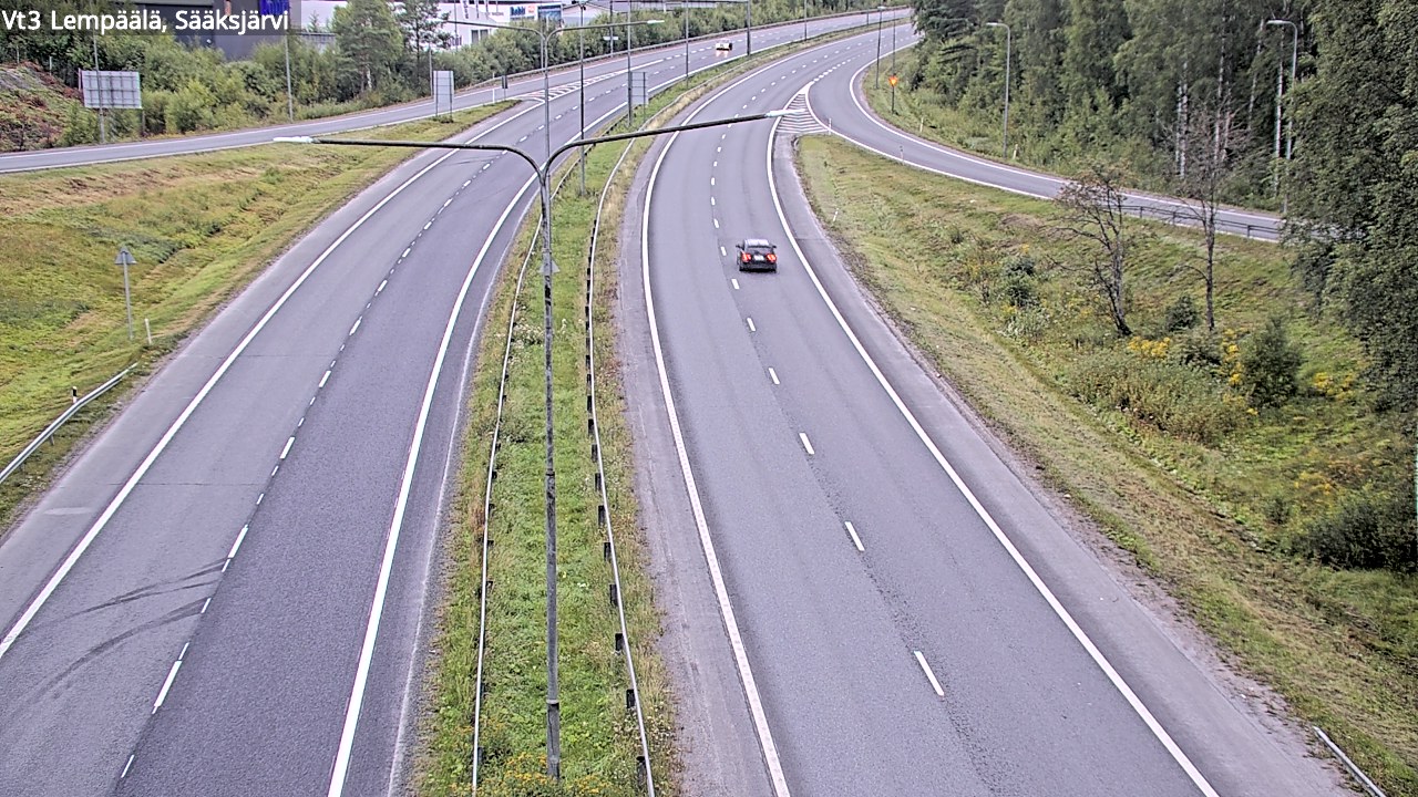 Weather Camera Image Road 3 Lempäälä, Sääksjärvi, Lempäälä, Pirkanmaa