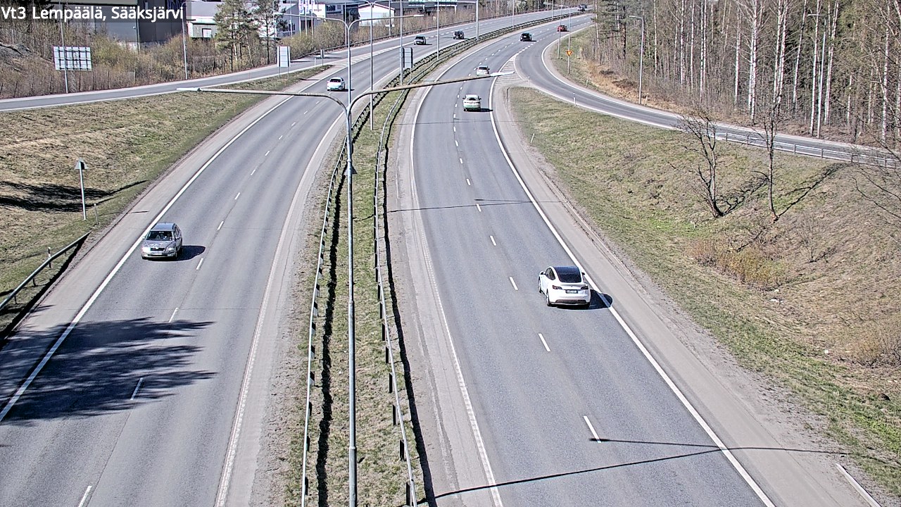 Kelikamerat Kuva Tie 3 Lempäälä, Sääksjärvi, Lempäälä, Pirkanmaa
