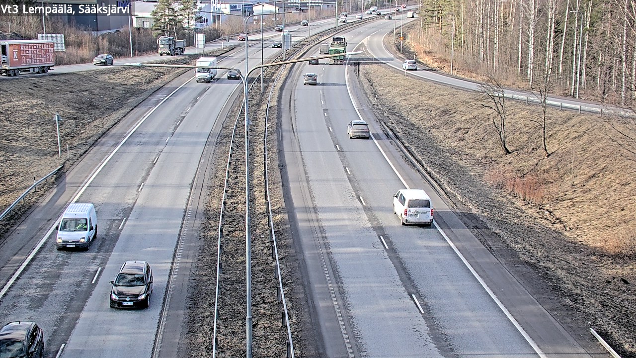 Weather Camera Image Väg 3 Lembois, Sääksjärvi, Lempäälä, Pirkanmaa