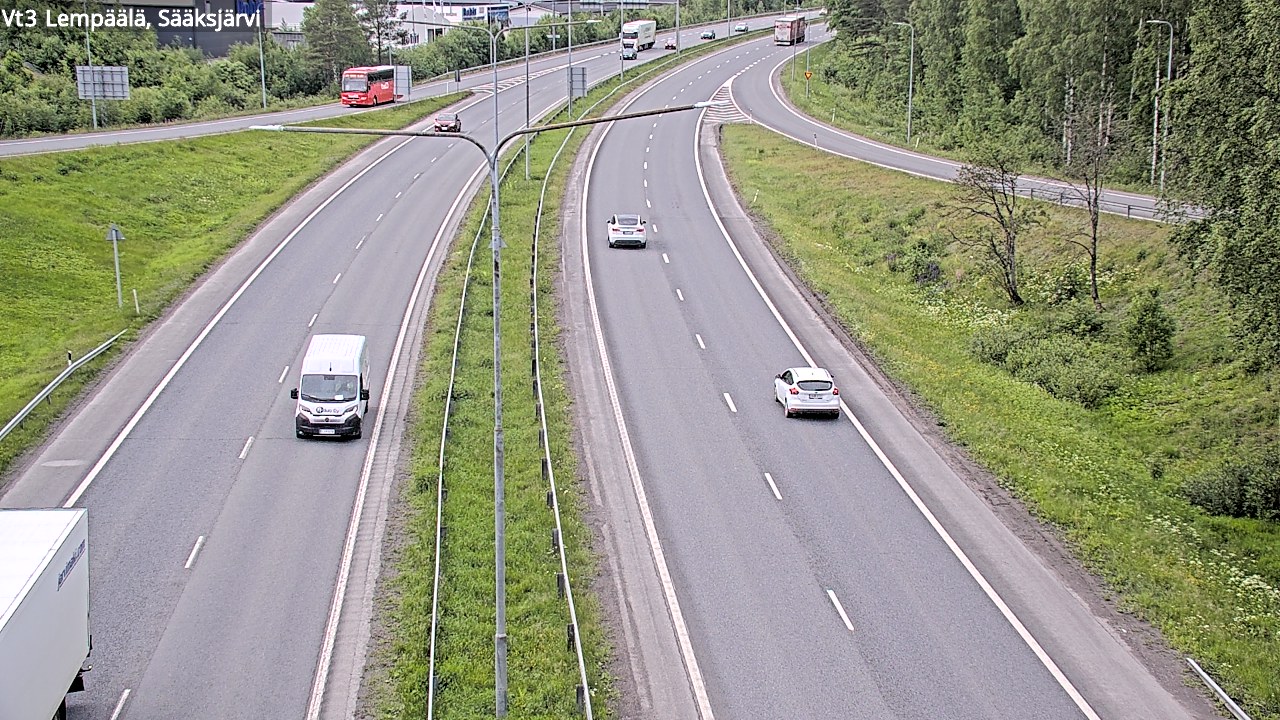 Kelikamerat Kuva Tie 3 Lempäälä, Sääksjärvi, Lempäälä, Pirkanmaa