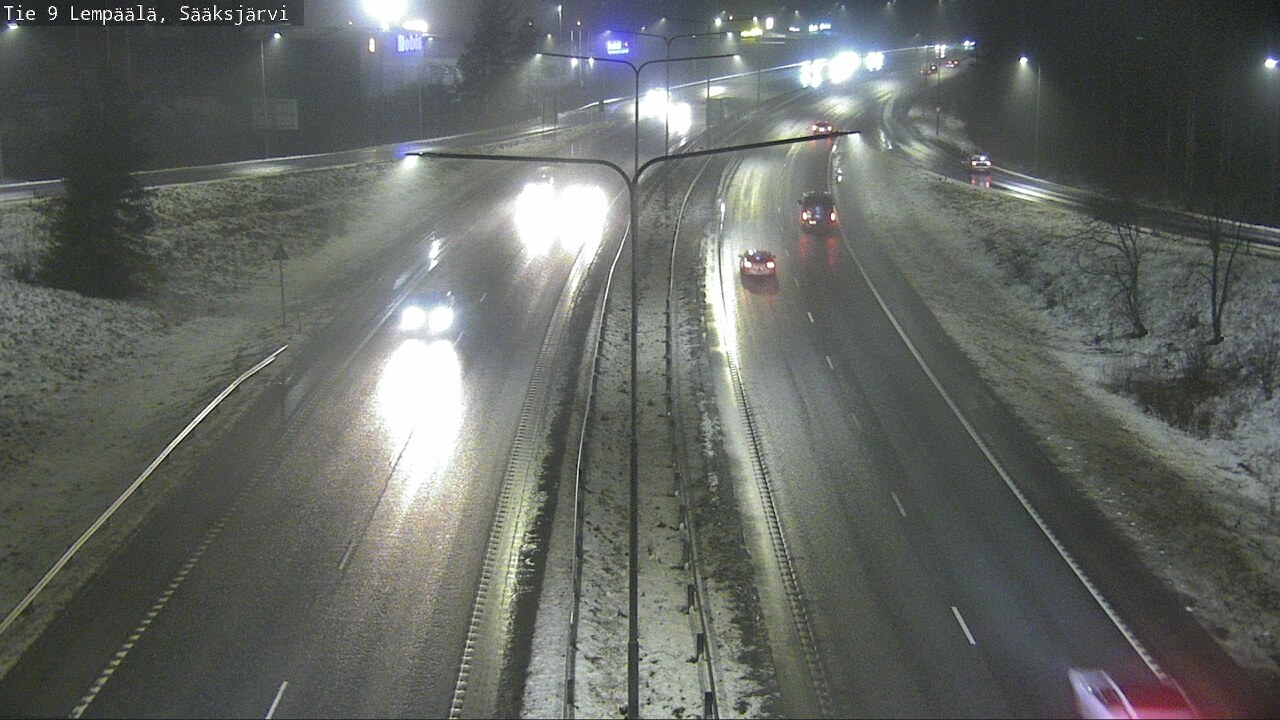 Weather Camera Image Road 3 Lempäälä, Sääksjärvi, Lempäälä, Pirkanmaa