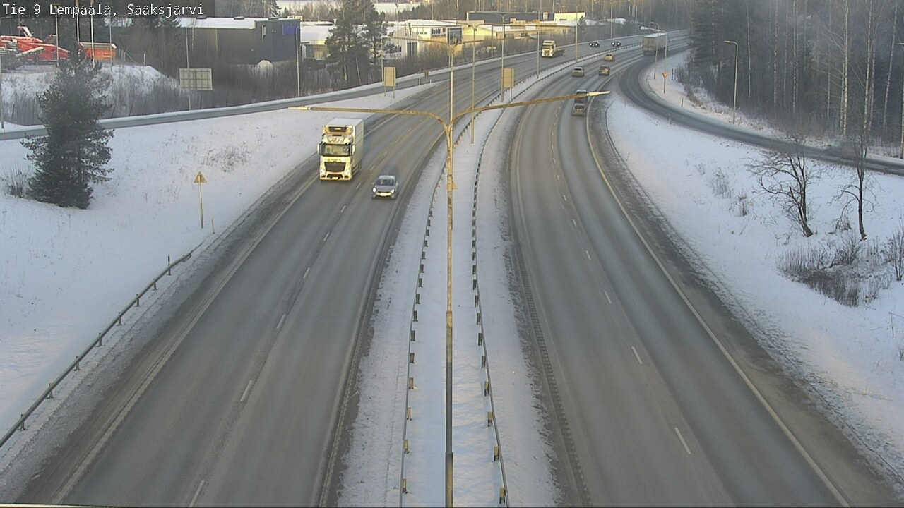 Weather Camera Image Road 3 Lempäälä, Sääksjärvi, Lempäälä, Pirkanmaa