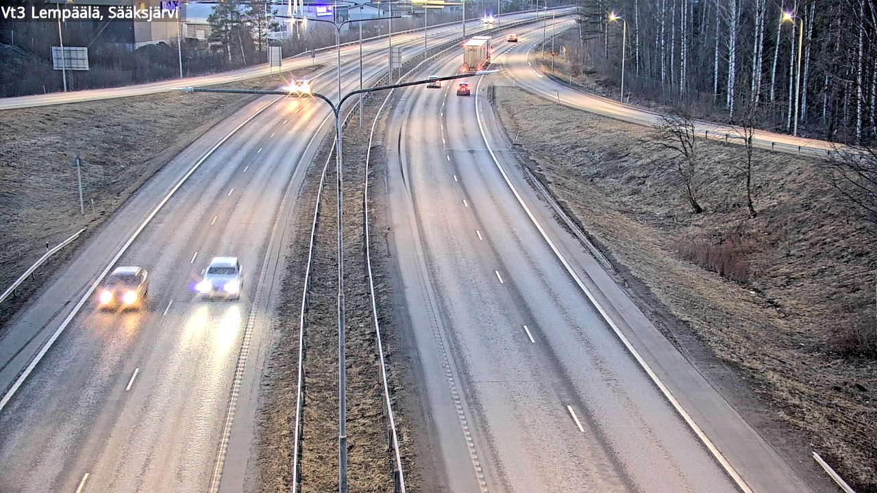 Weather Camera Image Väg 3 Lembois, Sääksjärvi, Lempäälä, Pirkanmaa