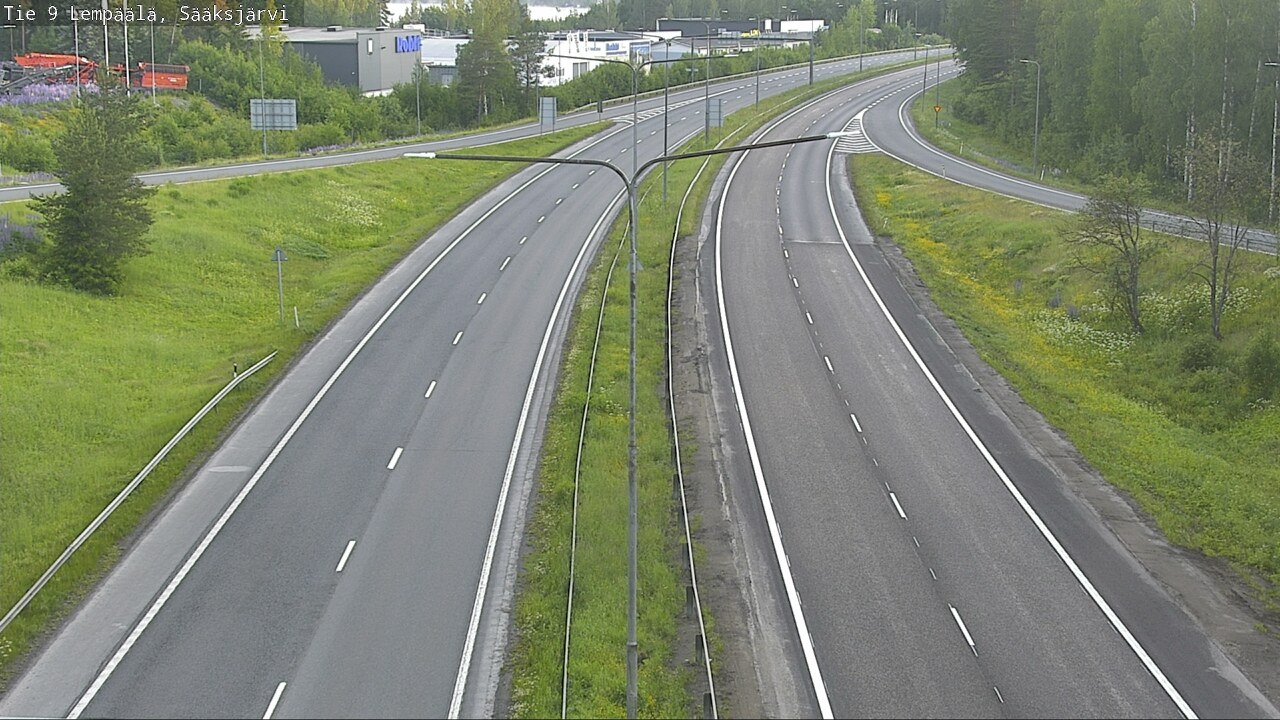 Weather Camera Image Road 3 Lempäälä, Sääksjärvi, Lempäälä, Pirkanmaa