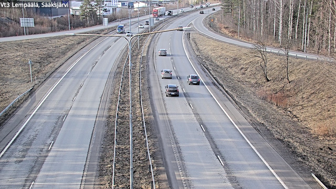 Weather Camera Image Väg 3 Lembois, Sääksjärvi, Lempäälä, Pirkanmaa