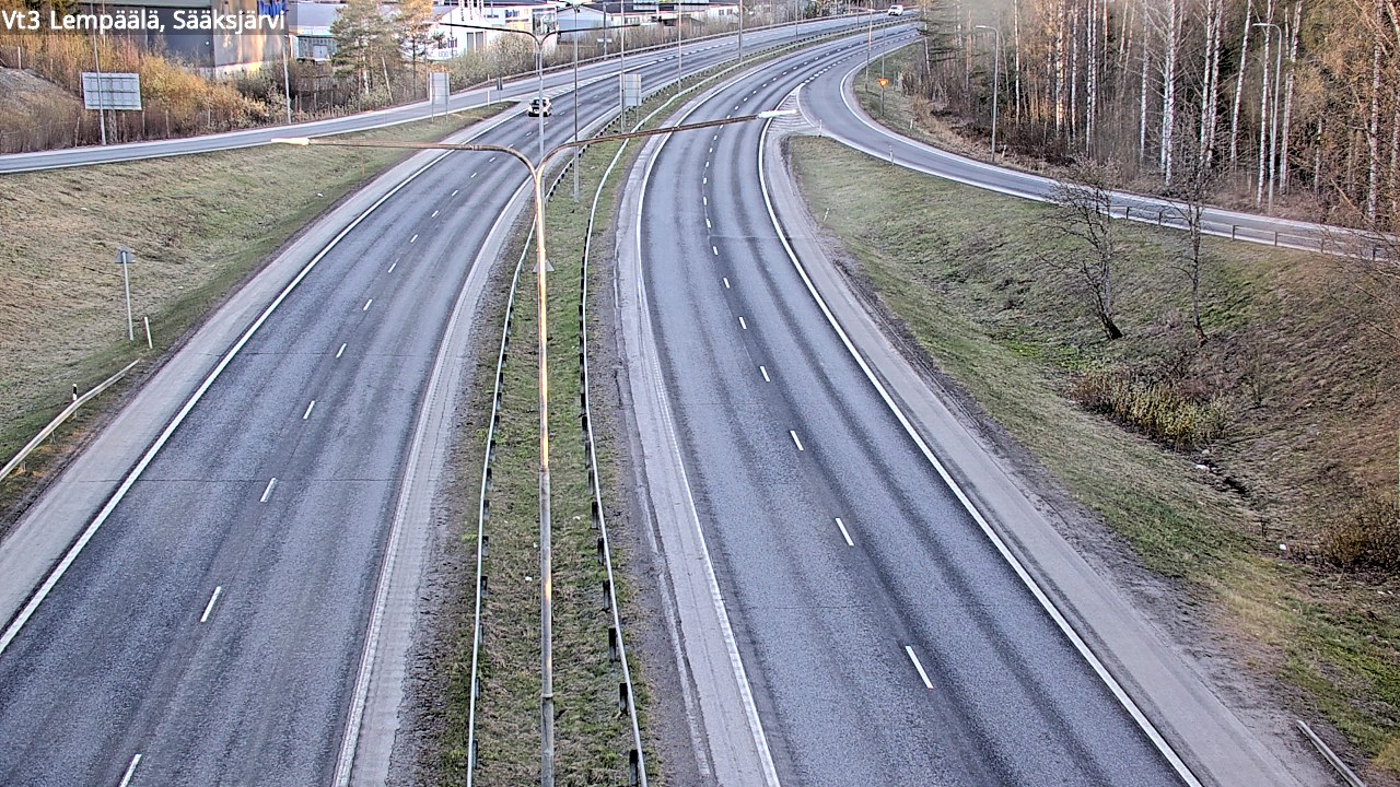 Kelikamerat Kuva Tie 3 Lempäälä, Sääksjärvi, Lempäälä, Pirkanmaa