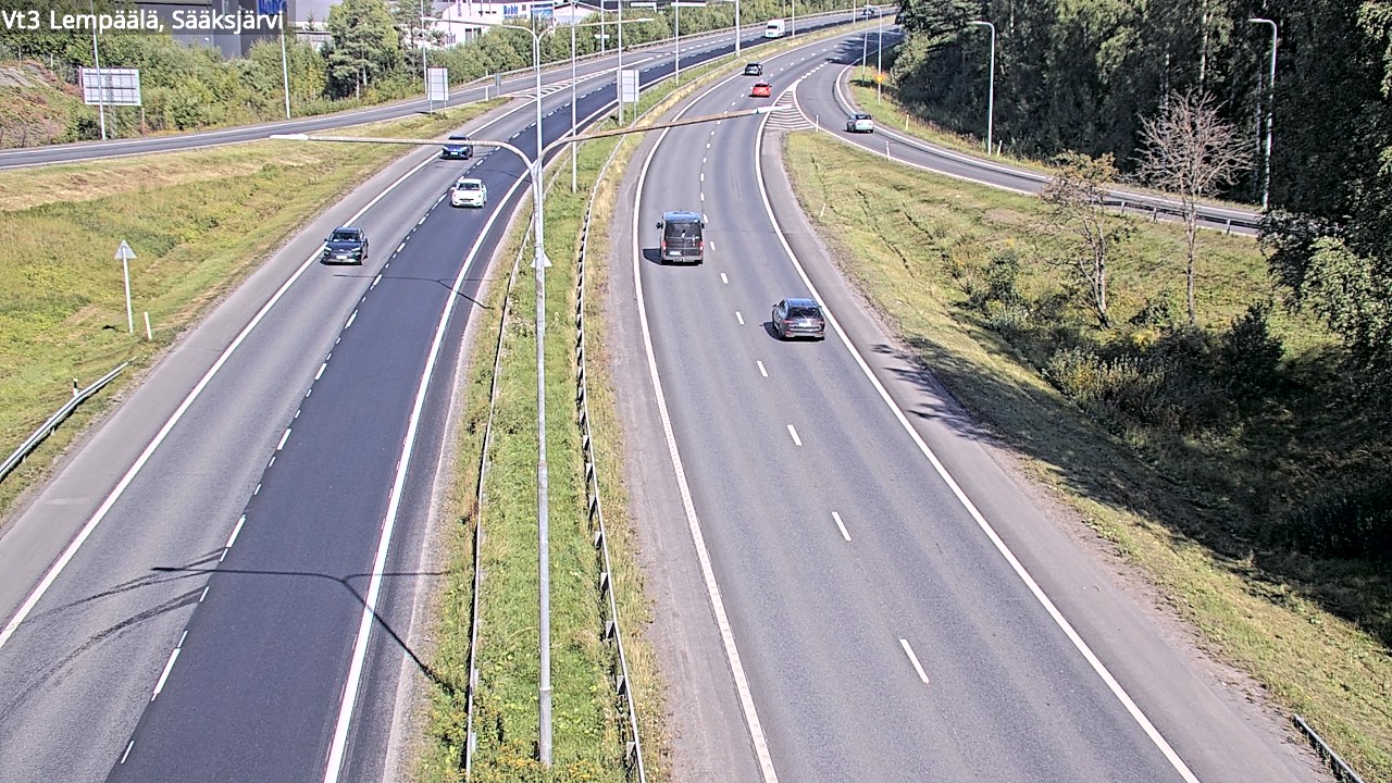 Kelikamerat Kuva Tie 3 Lempäälä, Sääksjärvi, Lempäälä, Pirkanmaa