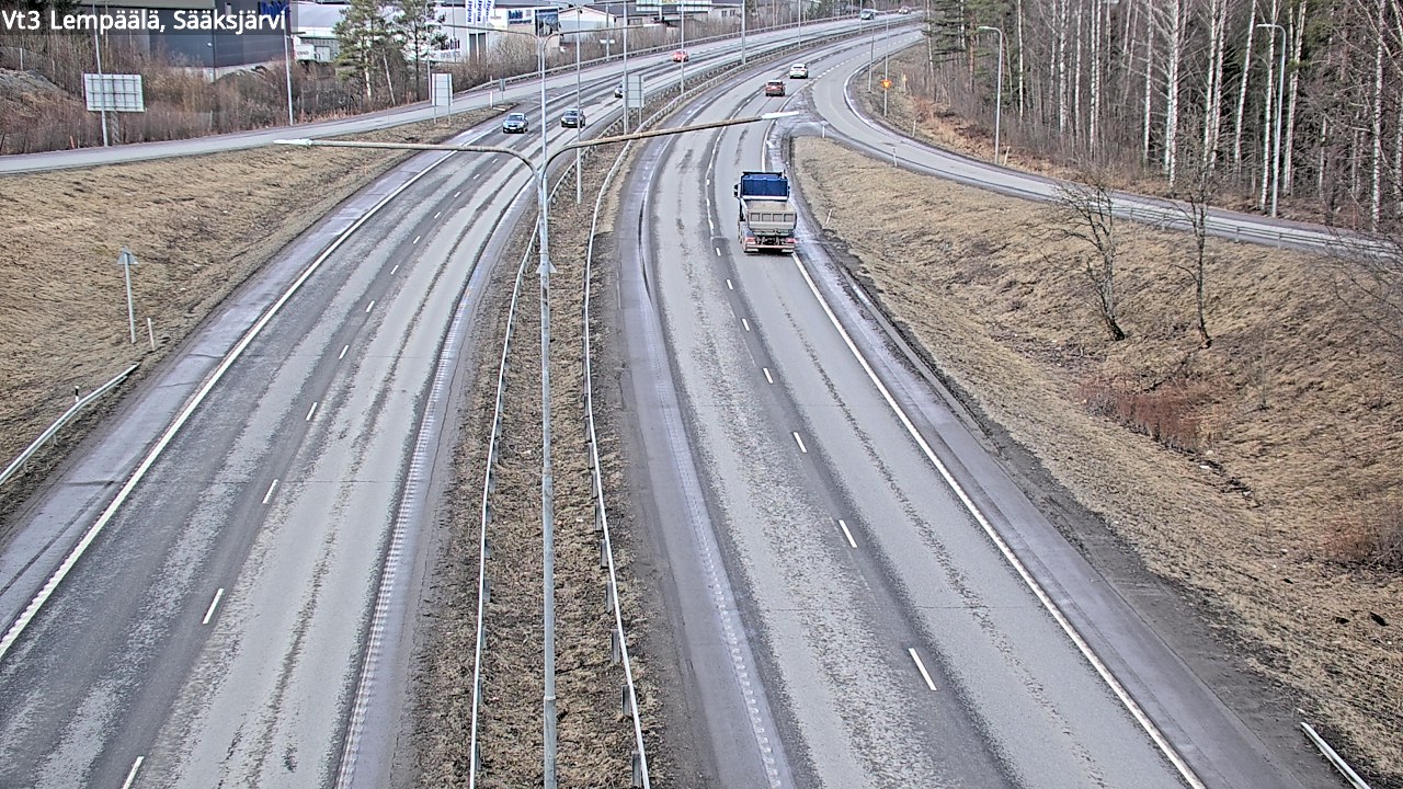 Kelikamerat Kuva Tie 3 Lempäälä, Sääksjärvi, Lempäälä, Pirkanmaa