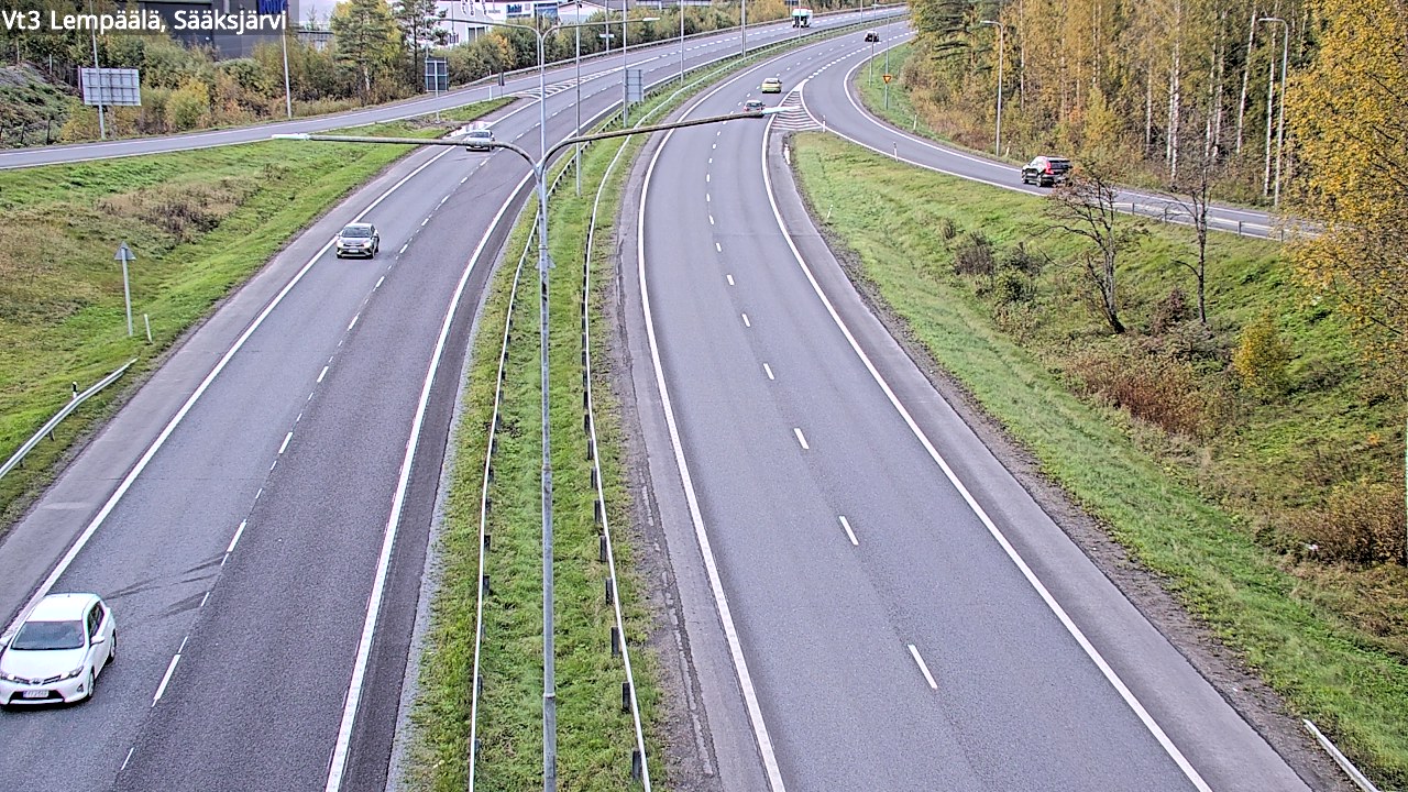 Kelikamerat Kuva Tie 3 Lempäälä, Sääksjärvi, Lempäälä, Pirkanmaa