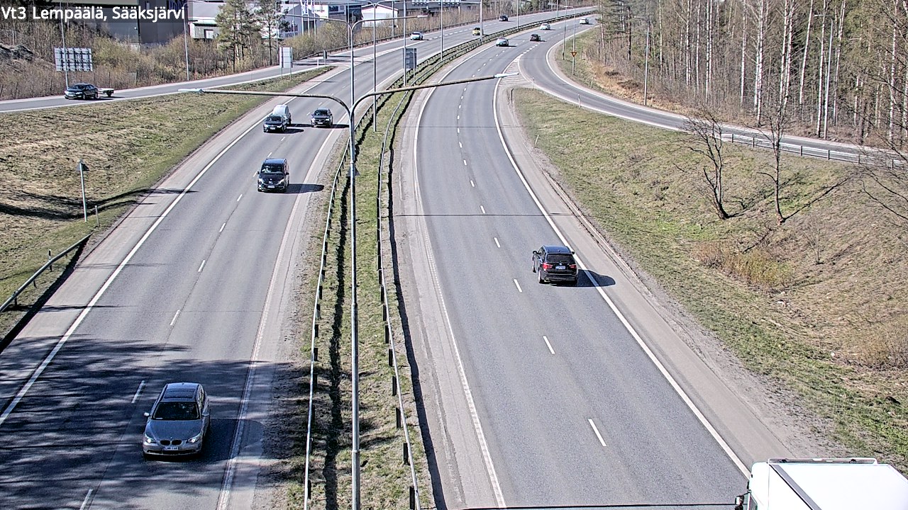 Kelikamerat Kuva Tie 3 Lempäälä, Sääksjärvi, Lempäälä, Pirkanmaa