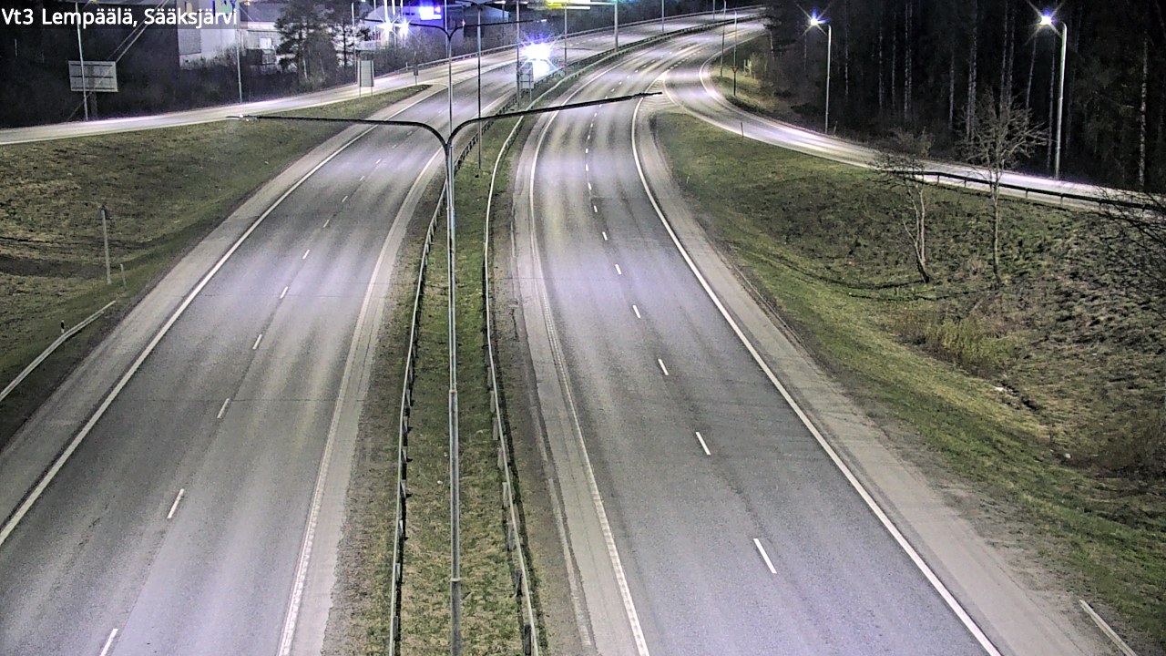 Weather Camera Image Road 3 Lempäälä, Sääksjärvi, Lempäälä, Pirkanmaa