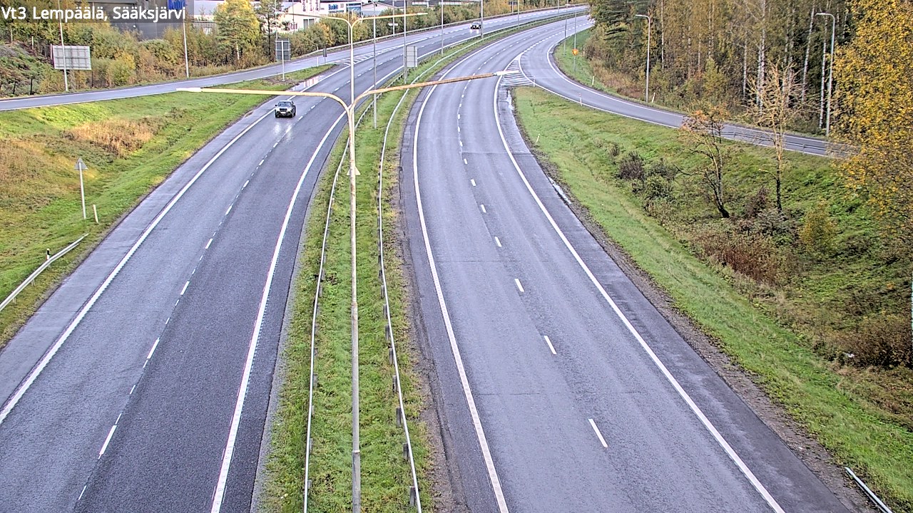 Weather Camera Image Road 3 Lempäälä, Sääksjärvi, Lempäälä, Pirkanmaa
