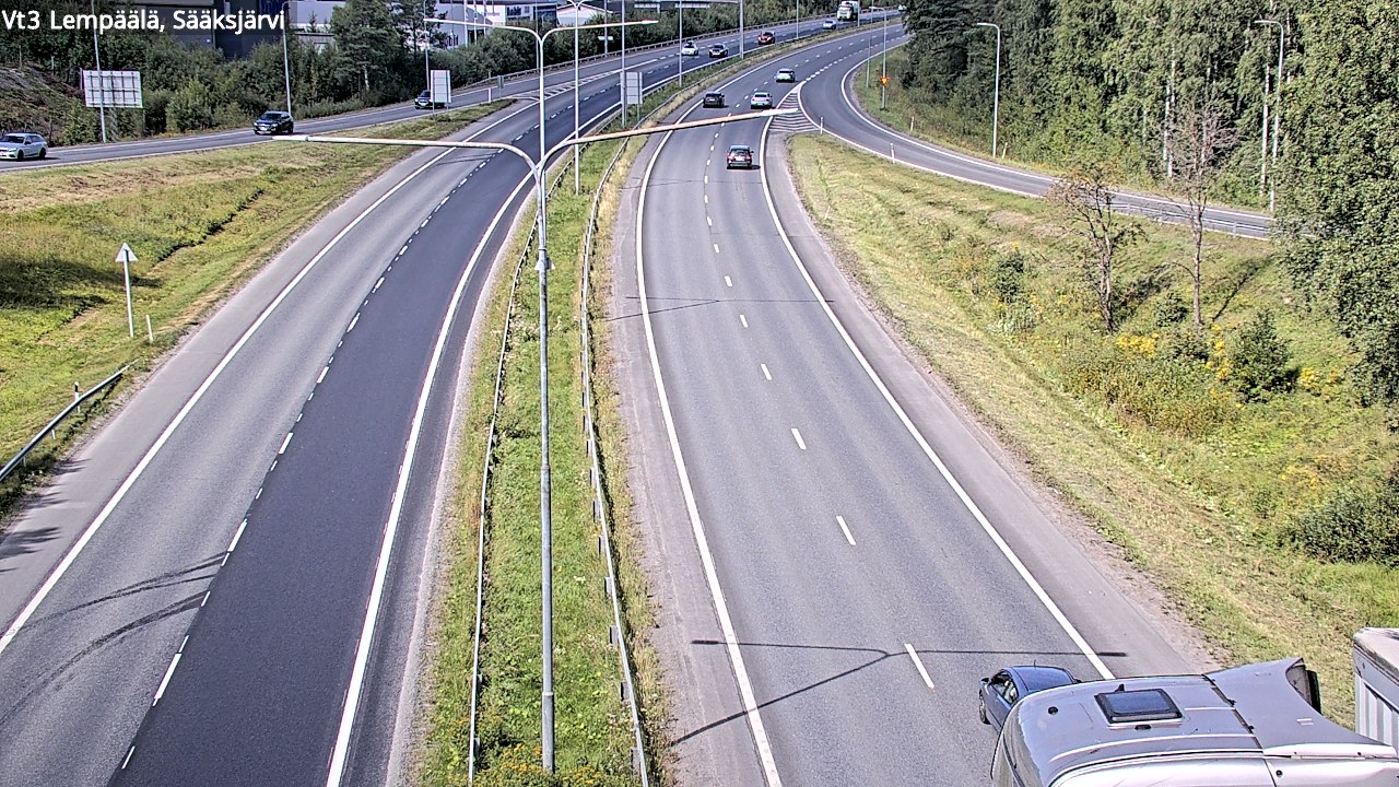 Kelikamerat Kuva Tie 3 Lempäälä, Sääksjärvi, Lempäälä, Pirkanmaa