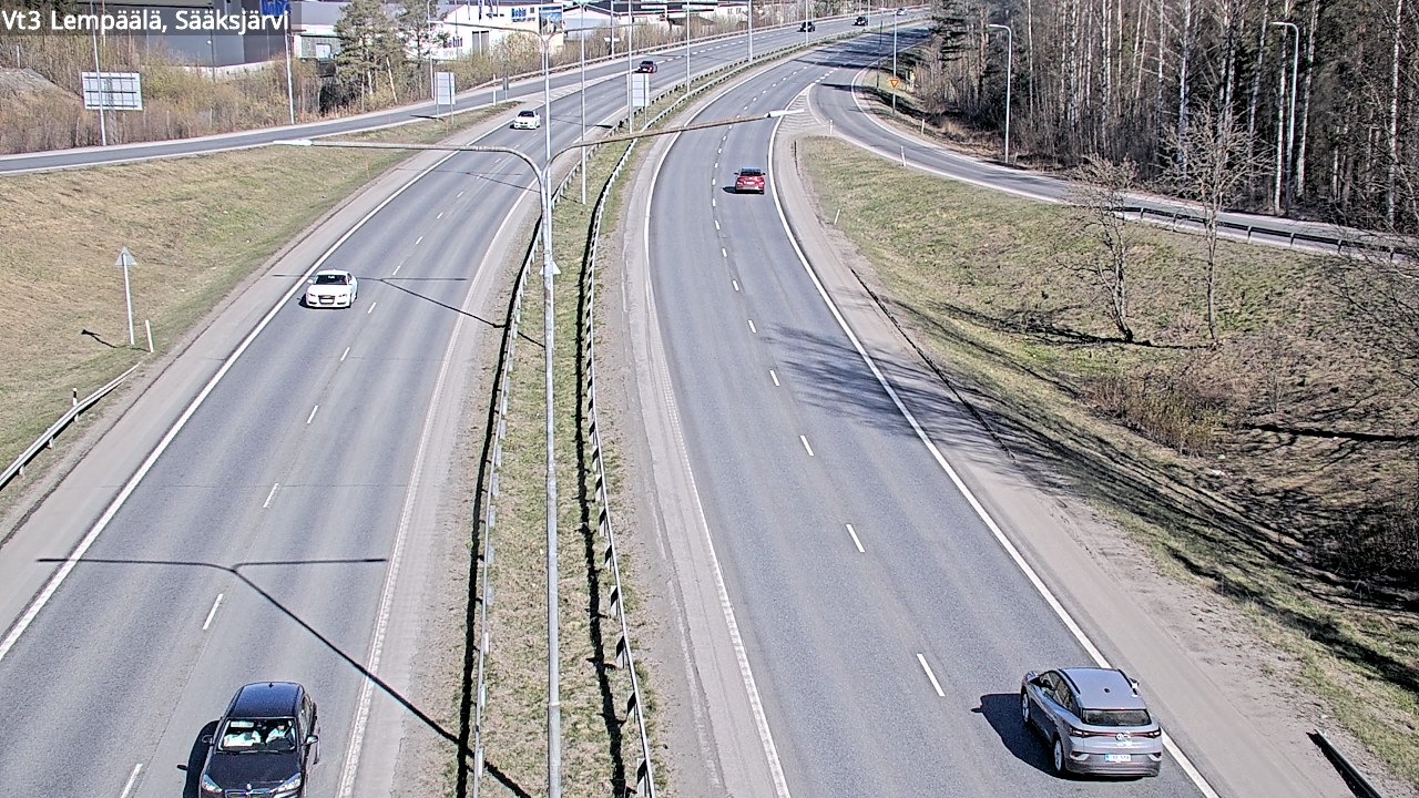 Kelikamerat Kuva Tie 3 Lempäälä, Sääksjärvi, Lempäälä, Pirkanmaa
