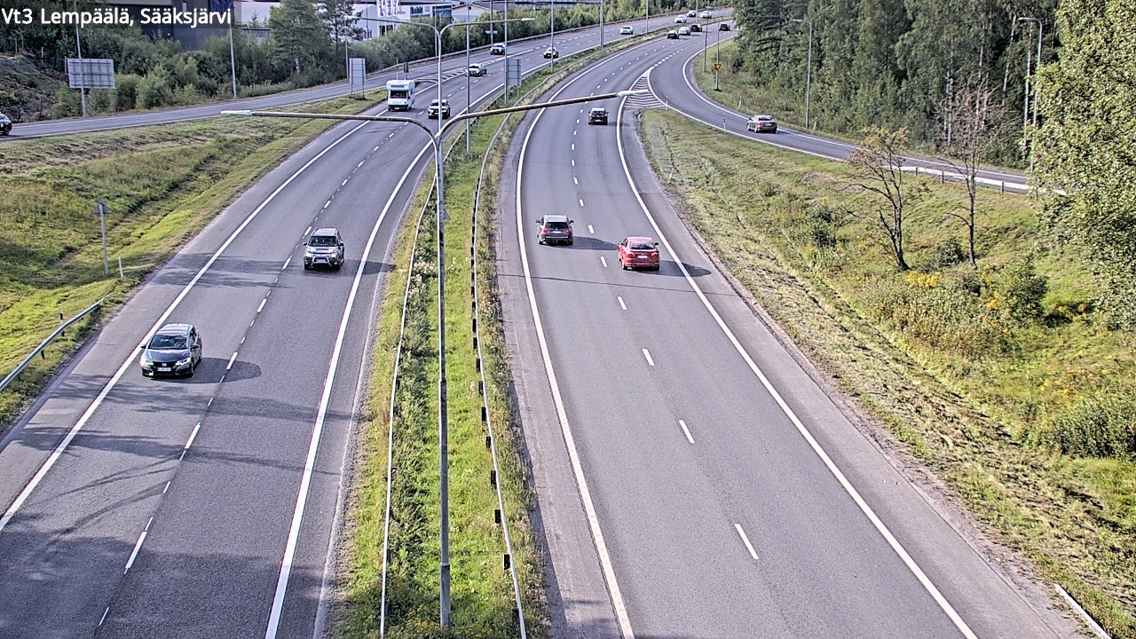 Kelikamerat Kuva Tie 3 Lempäälä, Sääksjärvi, Lempäälä, Pirkanmaa