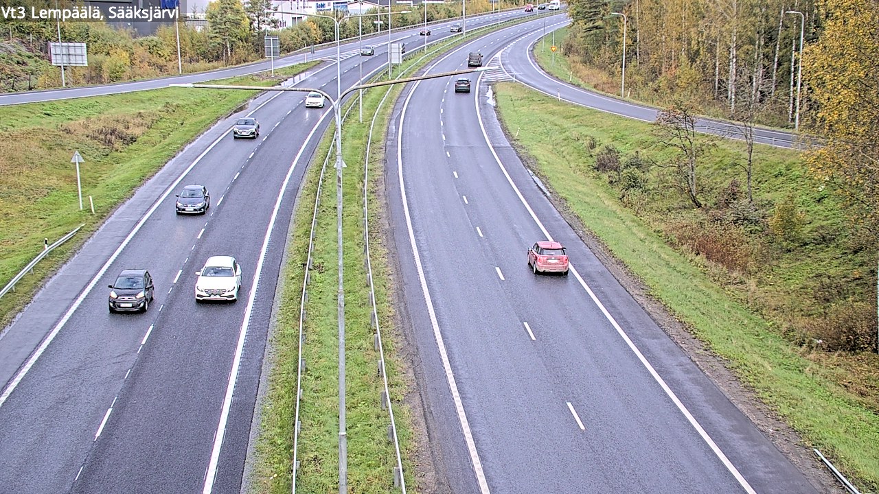 Kelikamerat Kuva Tie 3 Lempäälä, Sääksjärvi, Lempäälä, Pirkanmaa