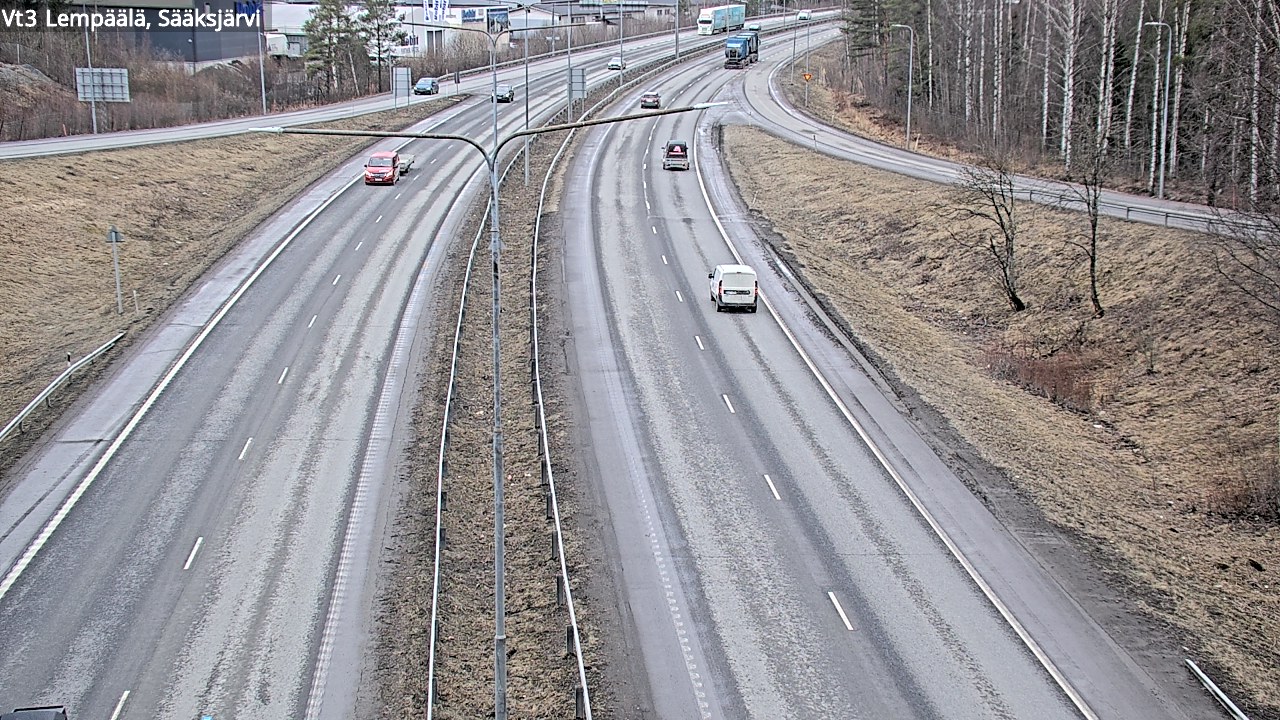 Kelikamerat Kuva Tie 3 Lempäälä, Sääksjärvi, Lempäälä, Pirkanmaa