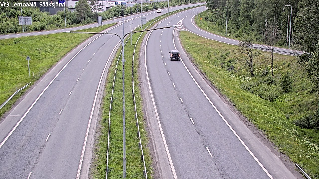 Kelikamerat Kuva Tie 3 Lempäälä, Sääksjärvi, Lempäälä, Pirkanmaa