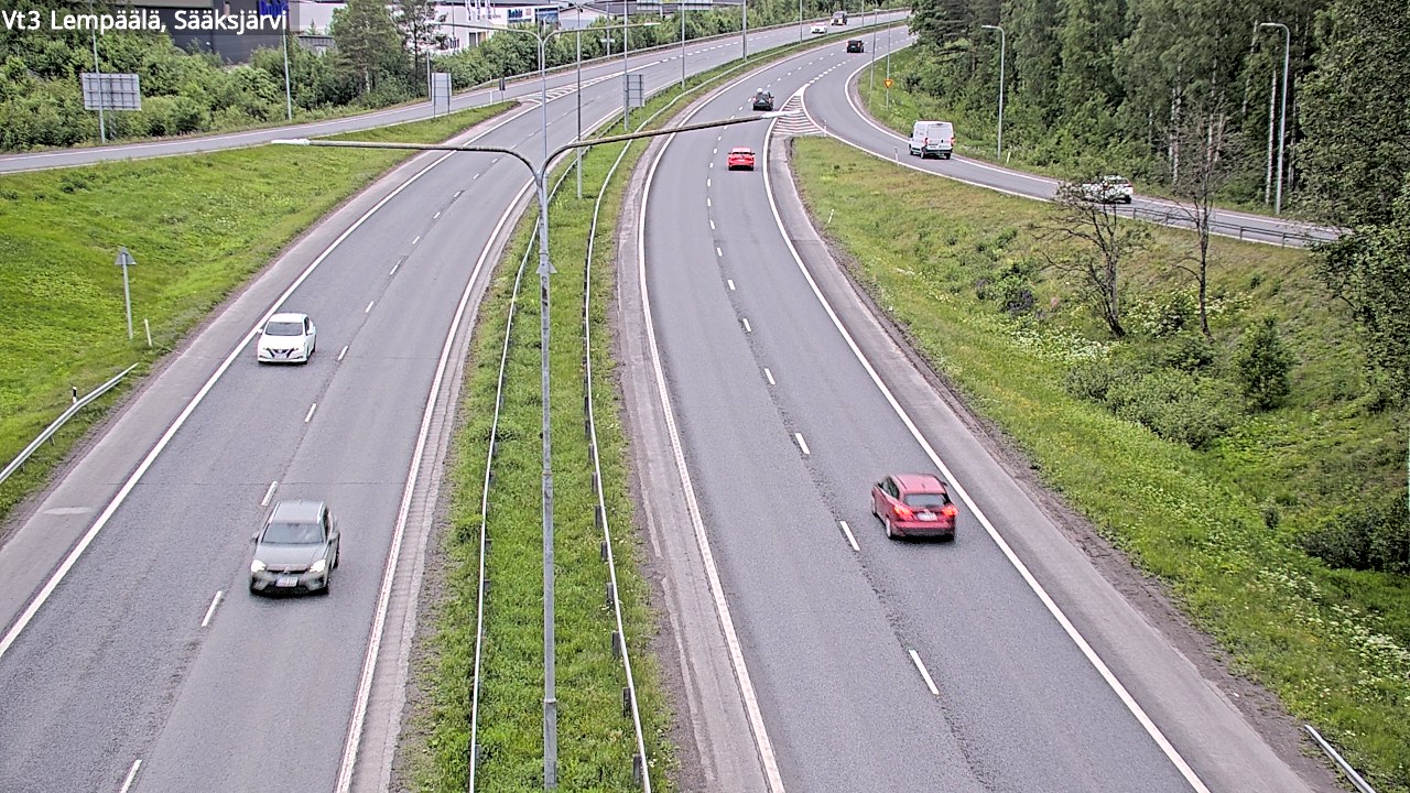 Kelikamerat Kuva Tie 3 Lempäälä, Sääksjärvi, Lempäälä, Pirkanmaa