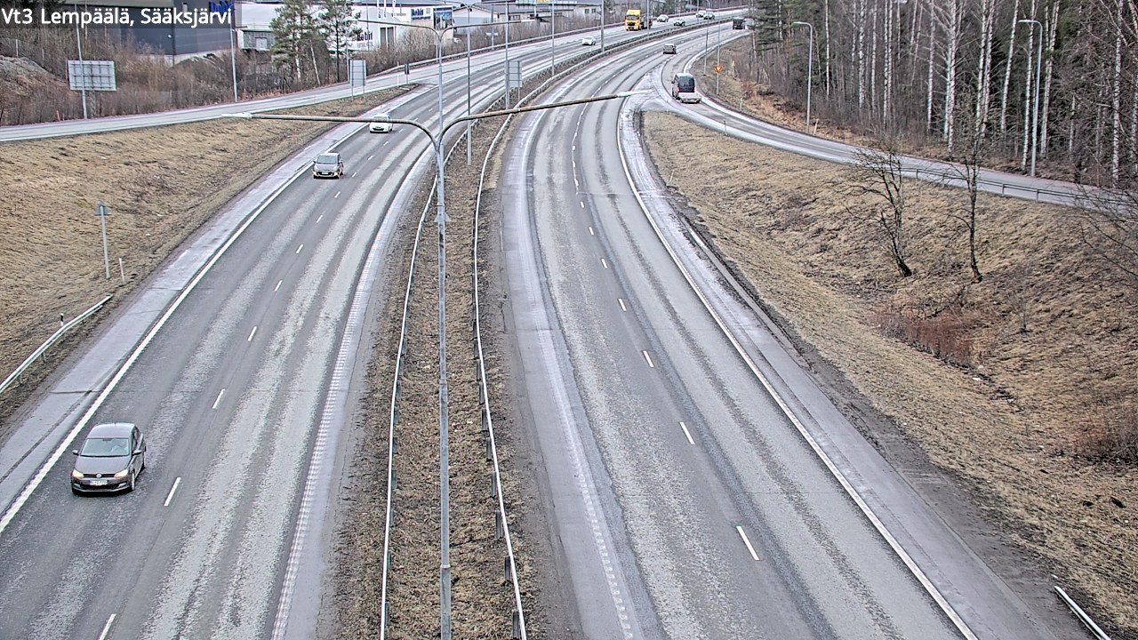 Kelikamerat Kuva Tie 3 Lempäälä, Sääksjärvi, Lempäälä, Pirkanmaa