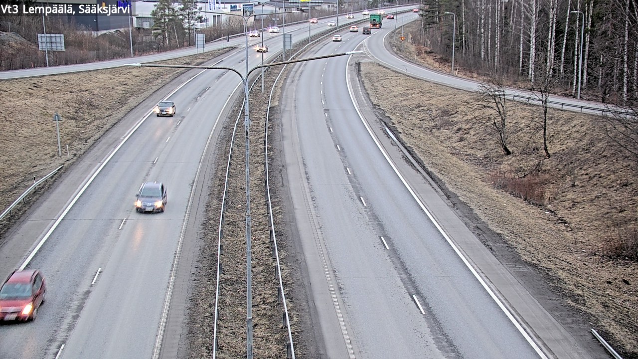 Kelikamerat Kuva Tie 3 Lempäälä, Sääksjärvi, Lempäälä, Pirkanmaa