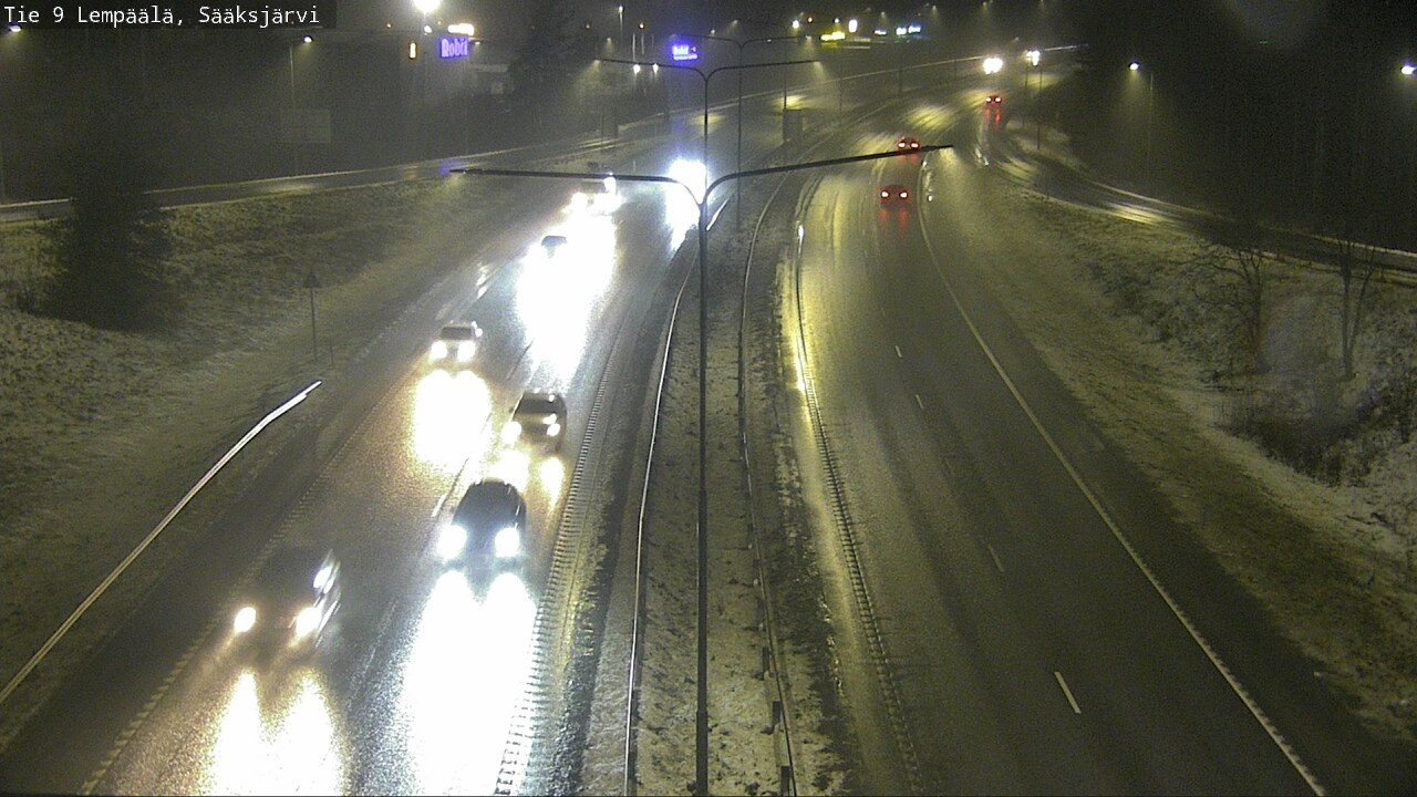 Weather Camera Image Road 3 Lempäälä, Sääksjärvi, Lempäälä, Pirkanmaa
