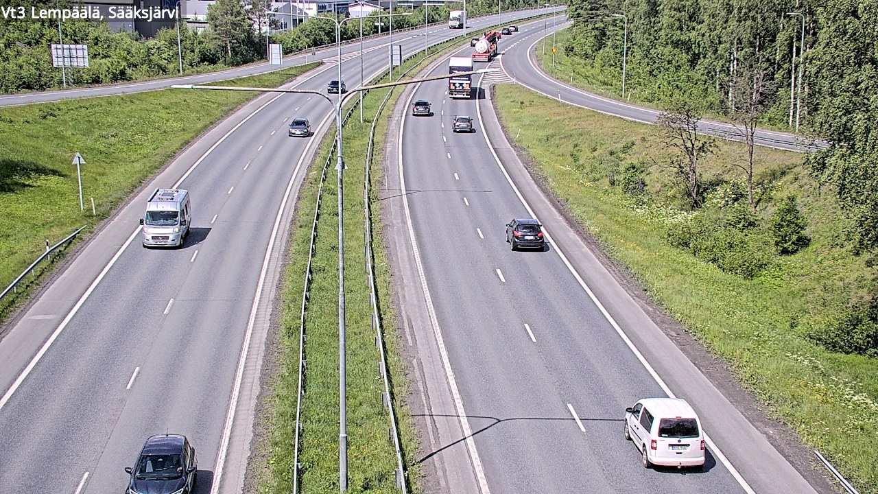 Kelikamerat Kuva Tie 3 Lempäälä, Sääksjärvi, Lempäälä, Pirkanmaa