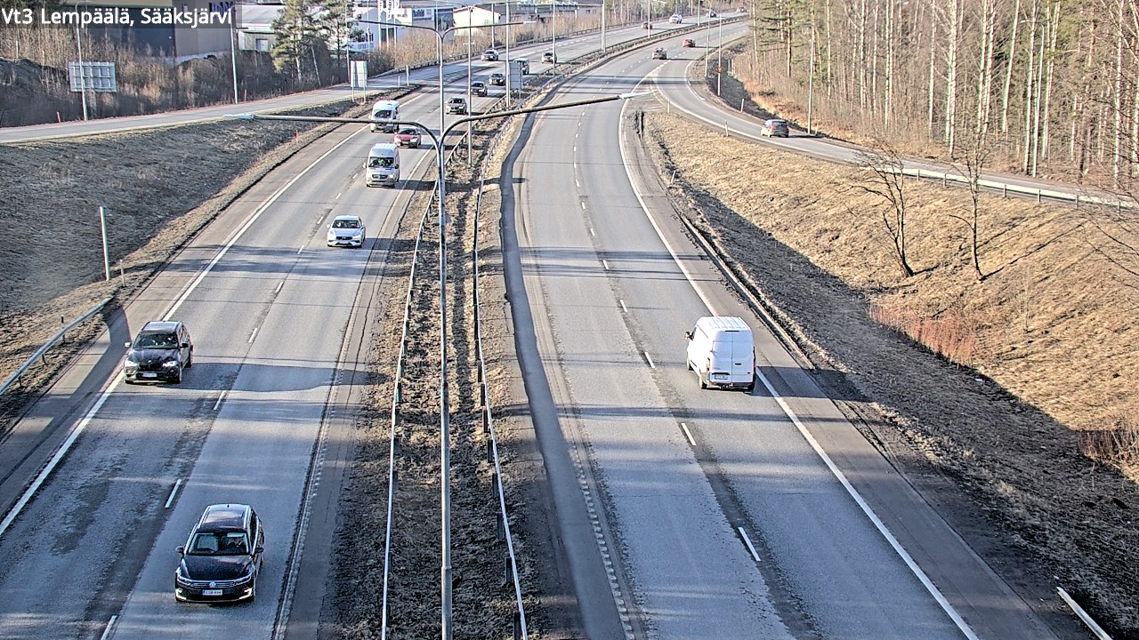 Weather Camera Image Väg 3 Lembois, Sääksjärvi, Lempäälä, Pirkanmaa