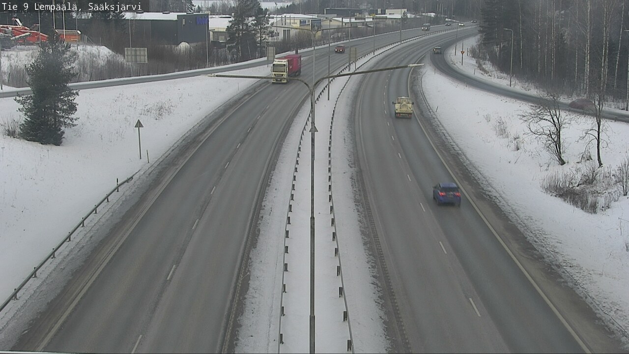 Weather Camera Image Road 3 Lempäälä, Sääksjärvi, Lempäälä, Pirkanmaa
