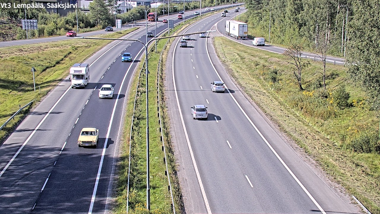 Kelikamerat Kuva Tie 3 Lempäälä, Sääksjärvi, Lempäälä, Pirkanmaa