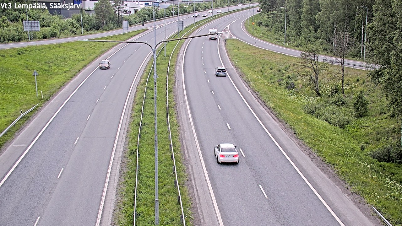 Kelikamerat Kuva Tie 3 Lempäälä, Sääksjärvi, Lempäälä, Pirkanmaa