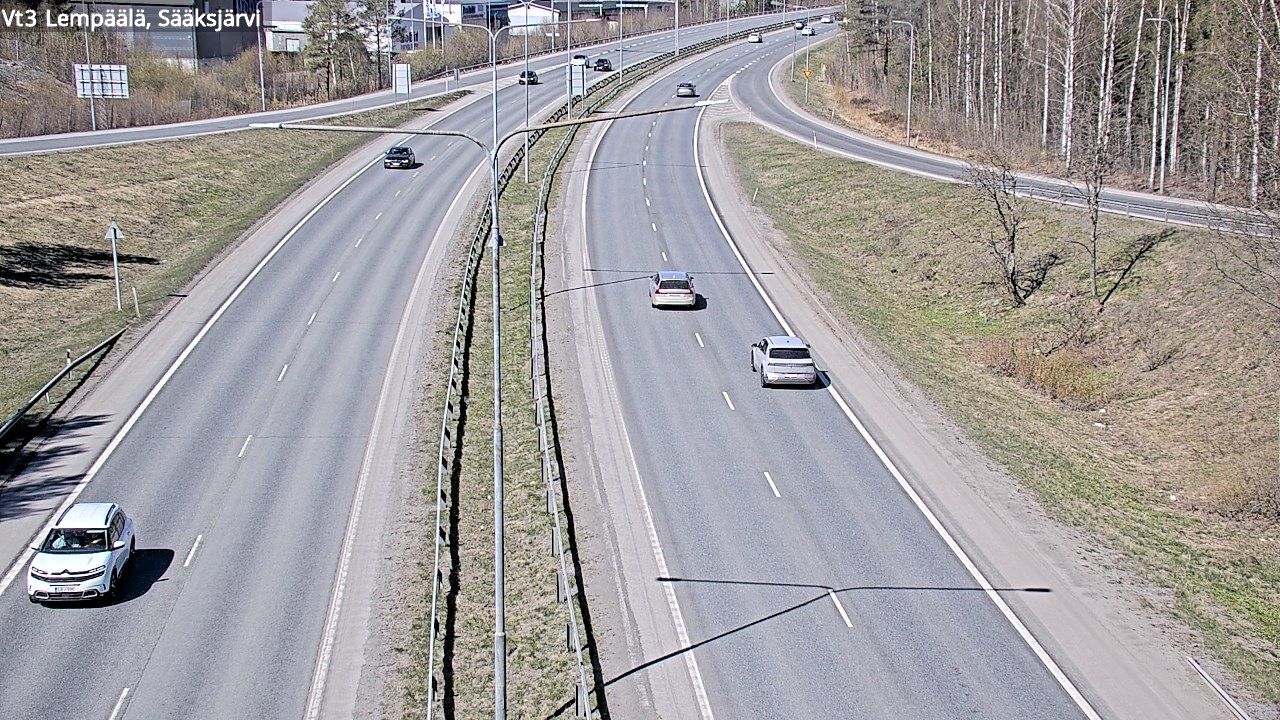 Kelikamerat Kuva Tie 3 Lempäälä, Sääksjärvi, Lempäälä, Pirkanmaa