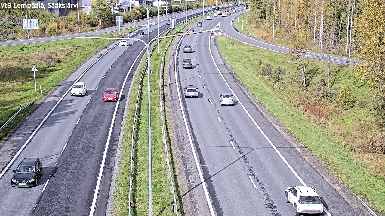 Kelikamerat Kuva Tie 3 Lempäälä, Sääksjärvi, Lempäälä, Pirkanmaa