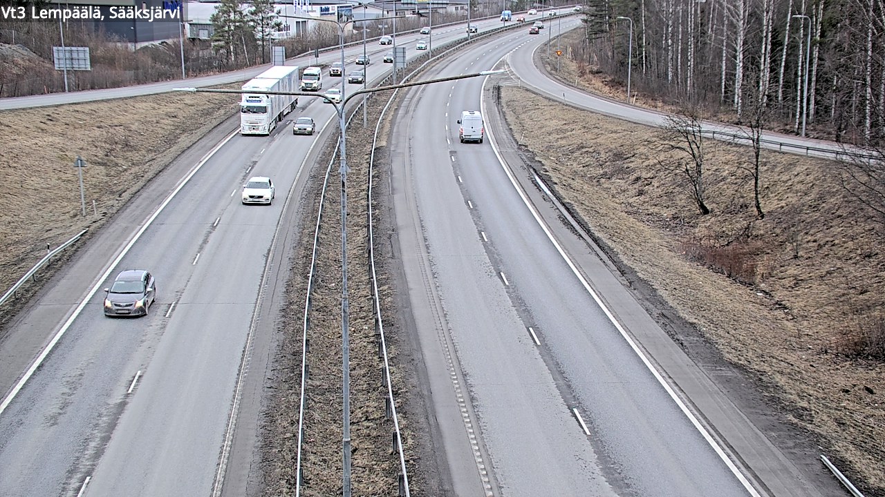 Kelikamerat Kuva Tie 3 Lempäälä, Sääksjärvi, Lempäälä, Pirkanmaa