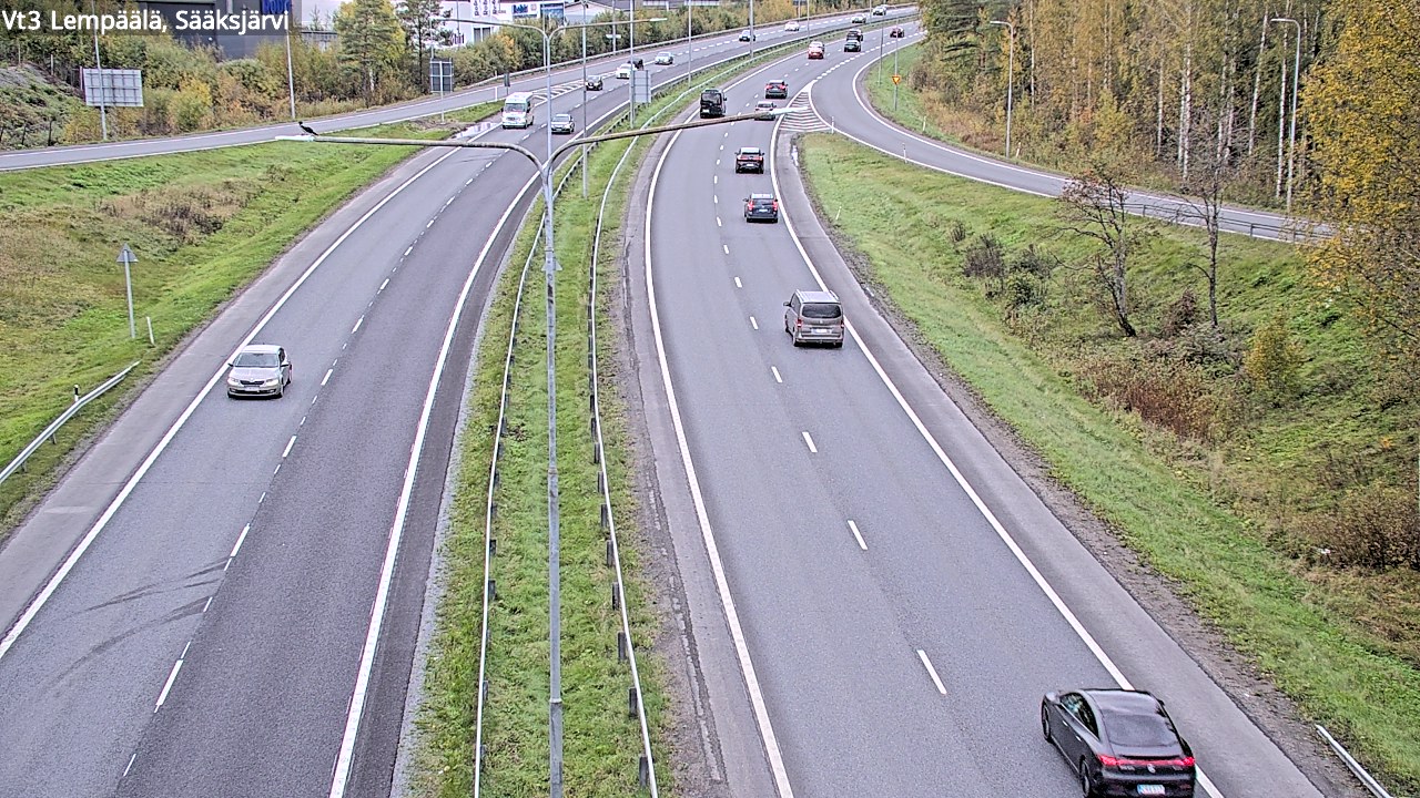 Kelikamerat Kuva Tie 3 Lempäälä, Sääksjärvi, Lempäälä, Pirkanmaa