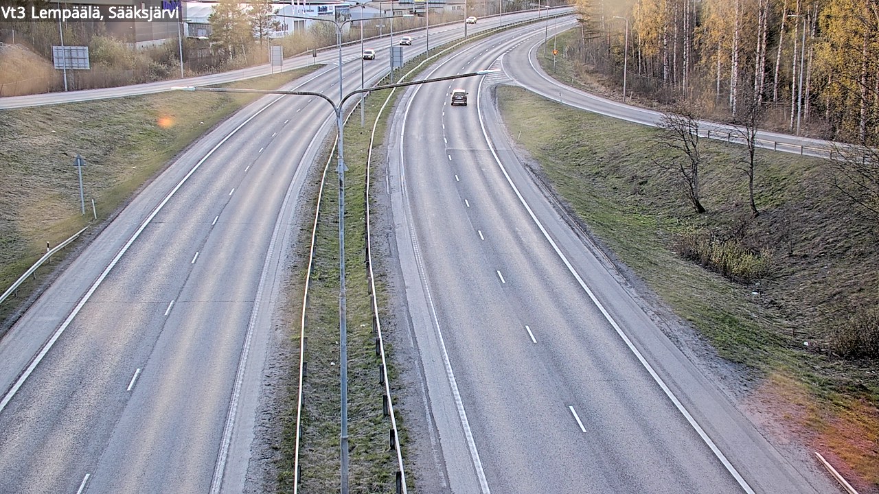 Kelikamerat Kuva Tie 3 Lempäälä, Sääksjärvi, Lempäälä, Pirkanmaa
