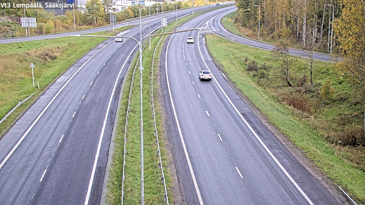 Weather Camera Image Road 3 Lempäälä, Sääksjärvi, Lempäälä, Pirkanmaa