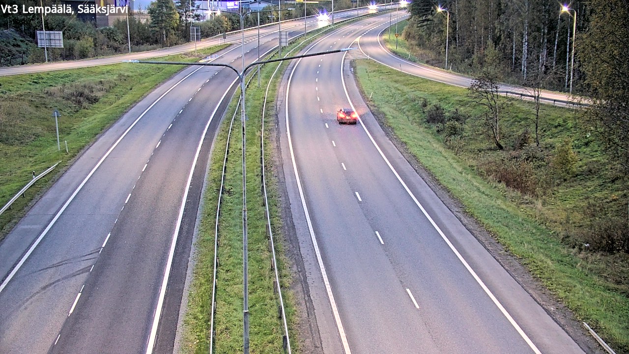 Kelikamerat Kuva Tie 3 Lempäälä, Sääksjärvi, Lempäälä, Pirkanmaa