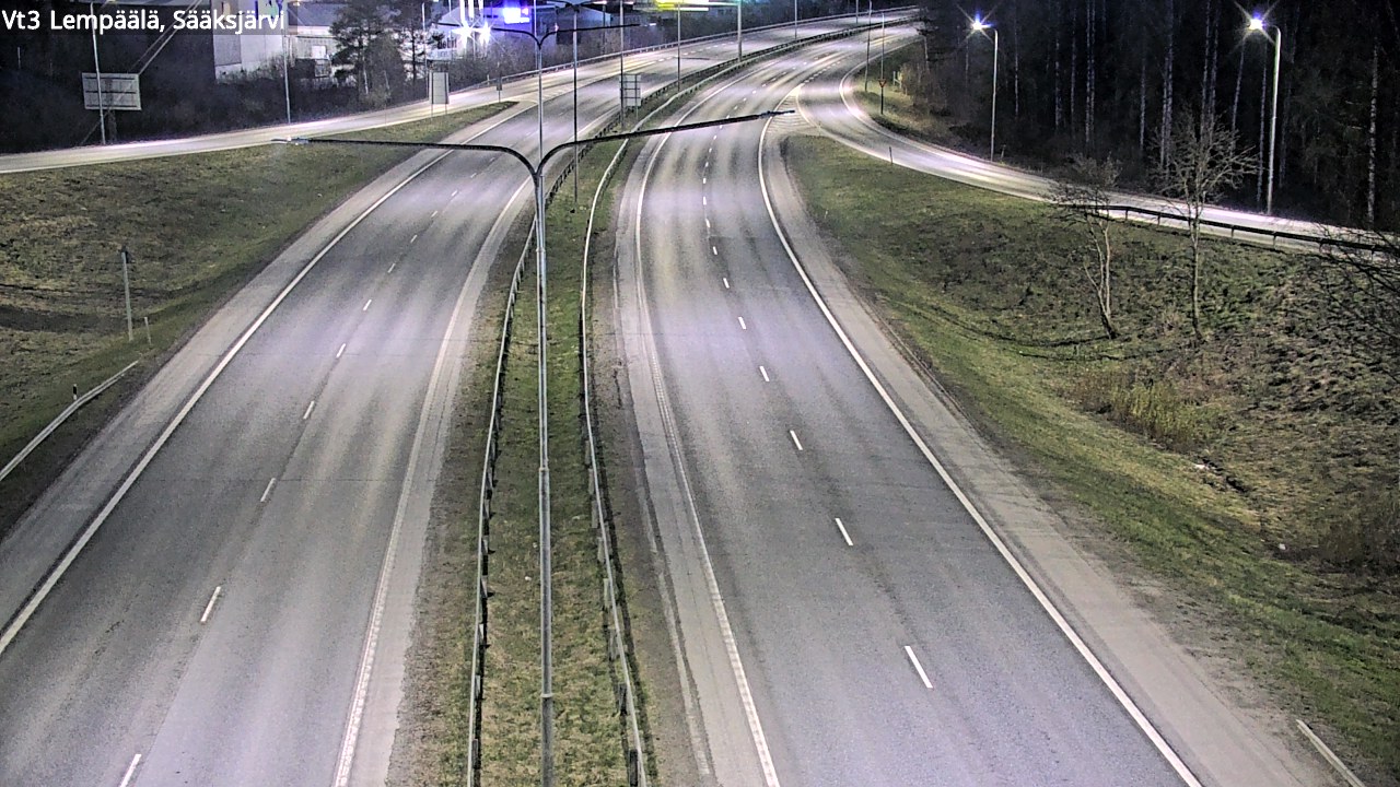 Weather Camera Image Road 3 Lempäälä, Sääksjärvi, Lempäälä, Pirkanmaa