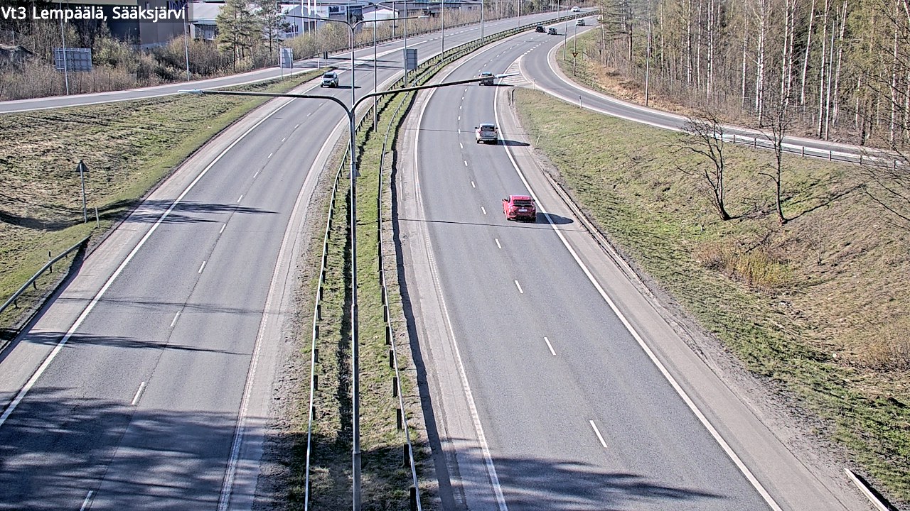 Kelikamerat Kuva Tie 3 Lempäälä, Sääksjärvi, Lempäälä, Pirkanmaa
