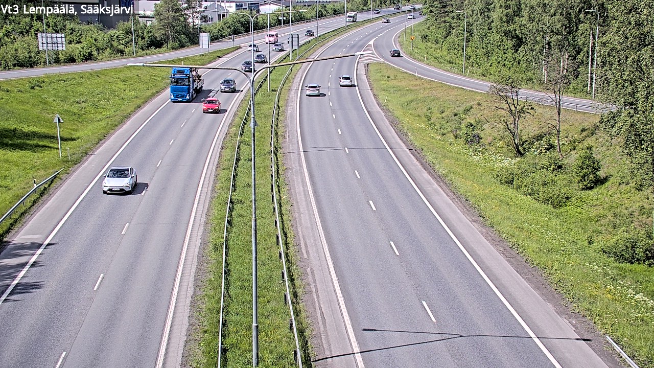 Kelikamerat Kuva Tie 3 Lempäälä, Sääksjärvi, Lempäälä, Pirkanmaa
